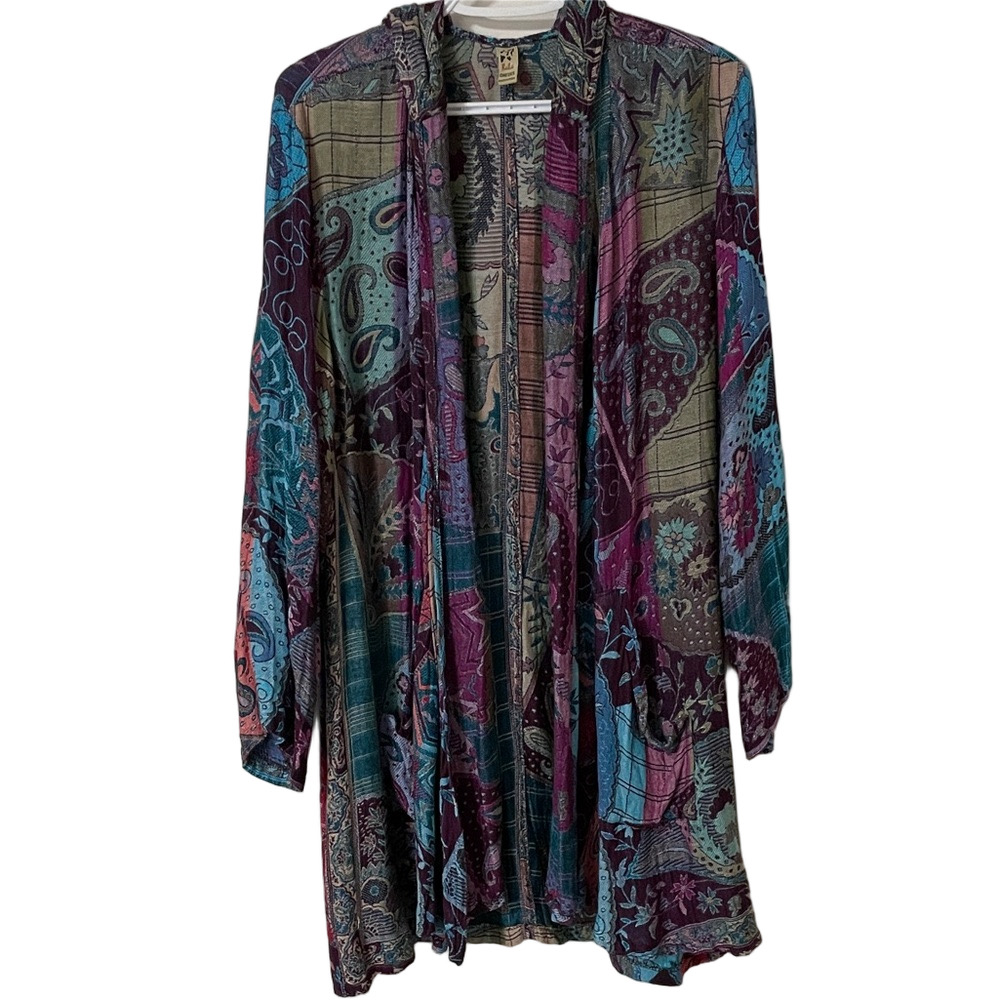 Baba Mulicolour/Pattern Duster Size O/S